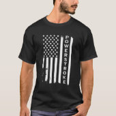 Power Stroke American Flag T-Shirt (Vorderseite)