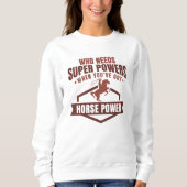 Power Sweatshirt (Vorderseite)