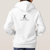 Power Swing - Baseball-Design im Comic Hoodie (Rückseite)
