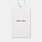 Power-Tags für benutzerdefinierte Geschenke Geschenkanhänger (Rückseite)