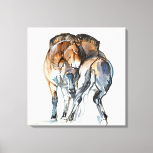 Power-Tanz Leinwanddruck