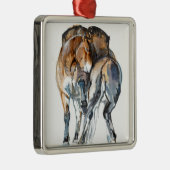 Power-Tanz Silbernes Ornament (Rechts)