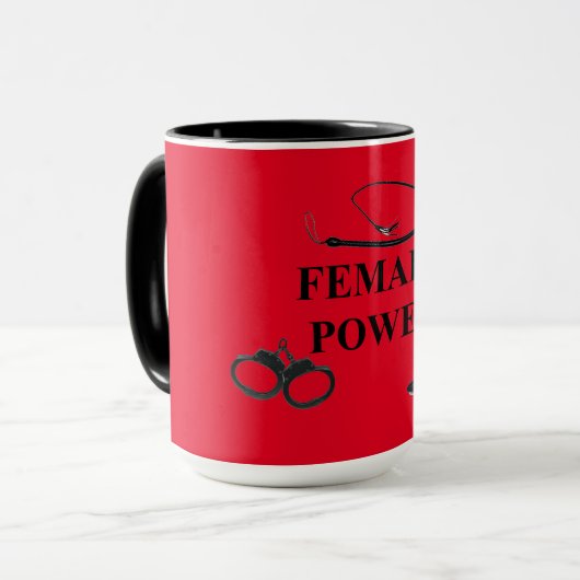 Power Tasse (Vorderseite Links)