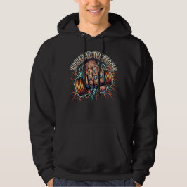 Power To The People High Voltage Electrician Hoodie