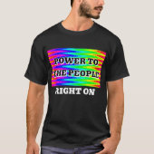 POWER TO THE PEOPLE T-Shirt (Vorderseite)