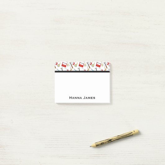 Power Tools Handyman Thema Personalisiert Post-it Klebezettel (Auf Schreibtisch)