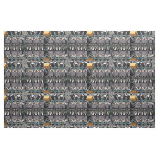 Power-Transistorgewebe Stoff (Fat Quarter (45,7 x 55,9 cm))
