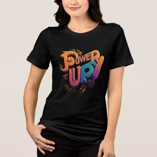 Power Tri-Blend Shirt (Vorderseite)