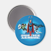 Power Trio der Gerechtigkeitsliga Magnet (Vorderseite/Rückseite)