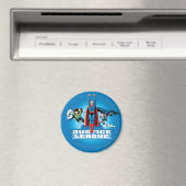 Power Trio der Gerechtigkeitsliga Magnet (In Situ (Geschirrspüler))