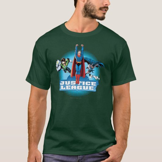 Power Trio der Gerechtigkeitsliga T-Shirt (Vorderseite)