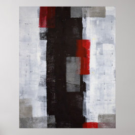 'Power Trip' Abstrakt Art Poster Print