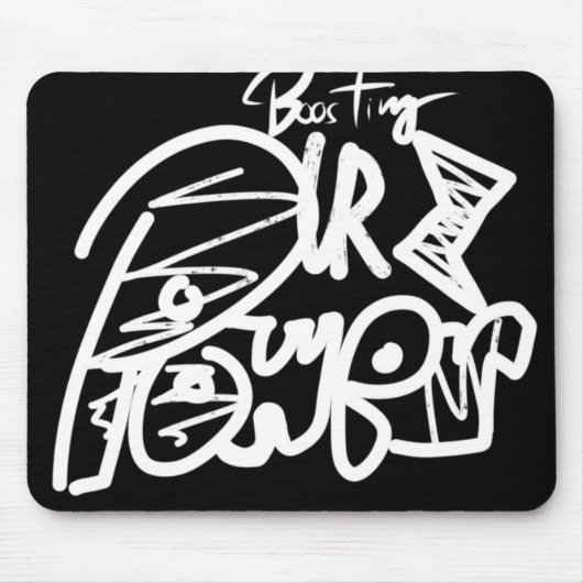 Power-Typisierung ankurbeln Mousepad (Vorne)