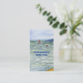 "Power-u. Segel-" Geschäfts-Karte Visitenkarte (Stehend Vorderseite)