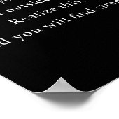 Power über deinen Geist Marcus Aurelius Stoic Phil Poster (Ecke)