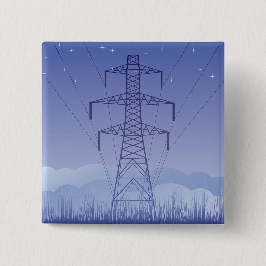 Power-Übertragungsturm am Night Sky Button (Vorderseite)