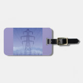 Power-Übertragungsturm am Night Sky Gepäckanhänger (Vorderseite horizontal)