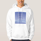 Power-Übertragungsturm am Night Sky Hoodie (Vorderseite)