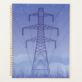 Power-Übertragungsturm am Night Sky Planer (Vorderseite)