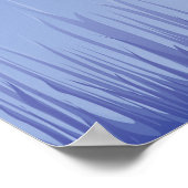 Power-Übertragungsturm am Night Sky Poster (Ecke)