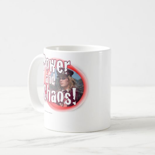 Power und Chaos Kaffeetasse (Vorderseite Links)