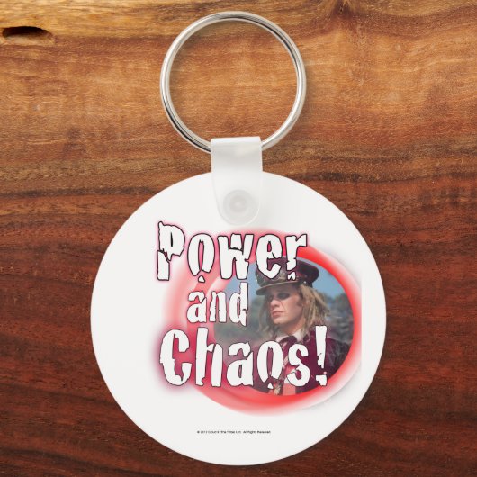 Power und Chaos Schlüsselanhänger (Vorderseite)
