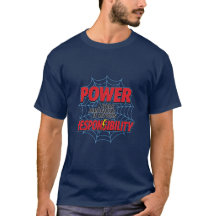 Power und T - Shirt für Verantwortung