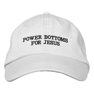 Power-Unterseiten für Jesus Bestickte Baseballkappe