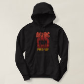 Power Up ACDC Hooded Sweatshirt (Design vorne)