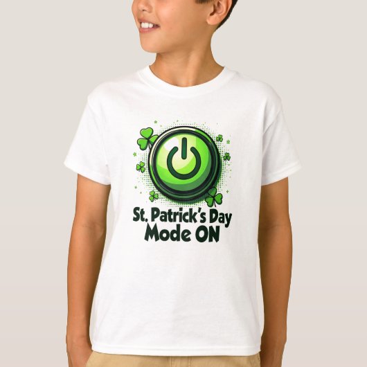 Power Up for the Paddy Party T-Shirt (Vorderseite)