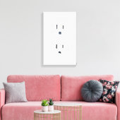 Power "Vintag Electric" Outlet Wand an Wand Kunst (Insitu (Wohnzimmer))