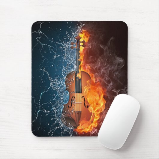 Power-Violine Mousepad (Mit Mouse)