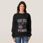 Power von Diesel-Fremdzündungsmotoren Sweatshirt (Vorne ganz)
