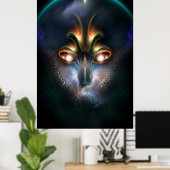 Power von Elvgren das alles sehende Archivposter Poster (Heimbüro)