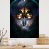 Power von Elvgren das alles sehende Archivposter Poster (Küche)