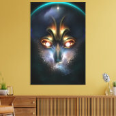 Power von Elvgren das alles sieht Canvas drucken Leinwanddruck (Insitu (Wohnzimmer))