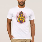 Power von Ganesh T-Shirt (Vorderseite)