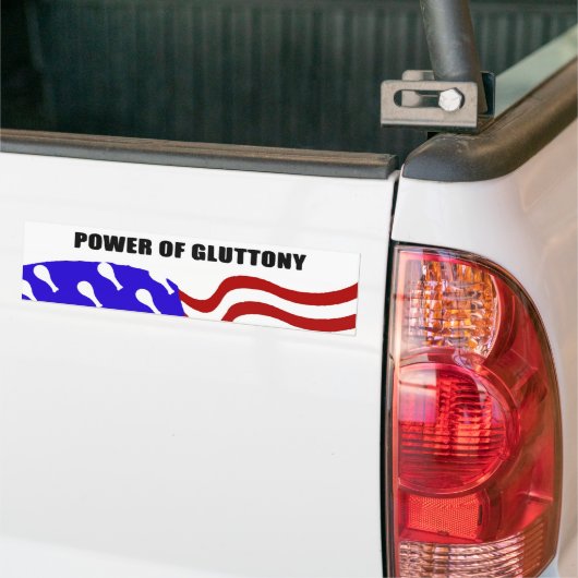 Power von Gluttony Autoaufkleber (Auf Lkw)