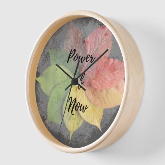Power von Jetzt - Wandschalenrahmen Uhr (Winkel)