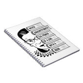 Power von Mädchen mit Buch nie unterschätzen (Rechte Seite)