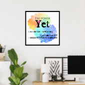 Power von noch motivierend poster (Heimbüro)