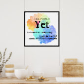 Power von noch motivierend poster (Küche)