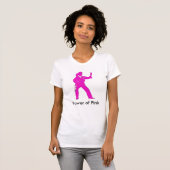 Power von rosa Cami T-Shirt (Vorne ganz)