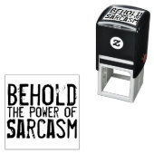 Power von Sarcasm Permastempel (Beispiel)