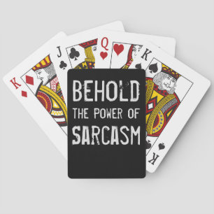 Power von Sarcasm Spielkarten