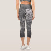 Power von Stahlbauten Capri Leggings (Rückseite)