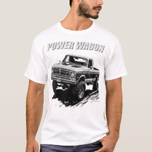 Power Wagon Lieferwagen LKW Graphic T-Shirt