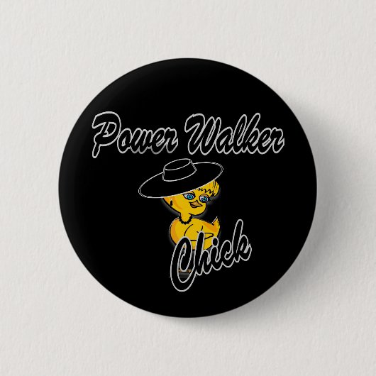 Power Walker Chick #4 Button (Vorderseite)