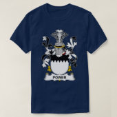 Power-Wappen Familienwappen T-Shirt (Design vorne)