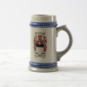 Power-Wappen Stein Bierglas